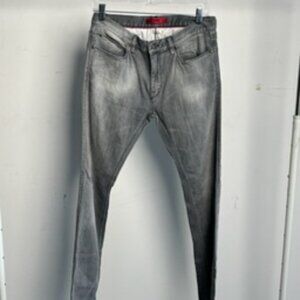 HUGO Hugo Boss Grey Skinny Fit Stretch Denim Jeans — Men's 30/34